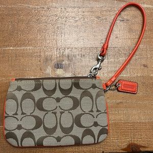 NWOT Coach Wristlet